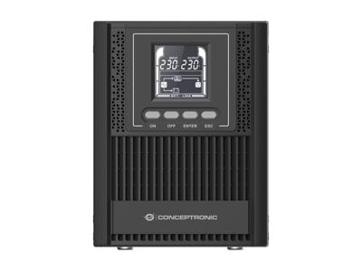 Conceptronic ZEUS52ES1K UPS Dubbele conversie (online) 1 kVA 900 W 3 AC-uitgang(en)