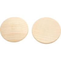 Creativ Company Houten knopen, d 40 mm, dikte 5,2 mm, 100 stuk/ 1 doos - thumbnail