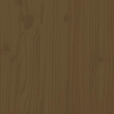 Plantenbak 62x30x69 cm massief grenenhout honingbruin