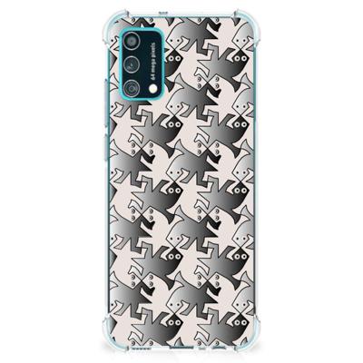 Samsung Galaxy M02s | A02s Case Anti-shock Salamander Grey Samsung Galaxy M02s | A02s Case Anti-shock Salamander Grey