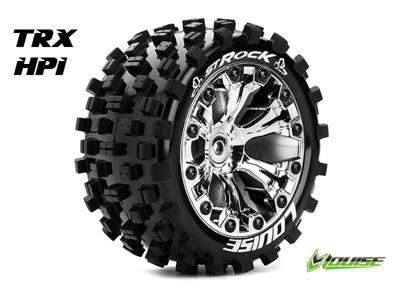 Louise ST-ROCK Soft banden op 2.8" Velgen Chroom - 1/2" Offset - Hex 12mm