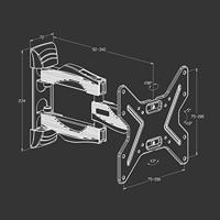 TV houder TM Electron 26"-40" 25 kg - thumbnail