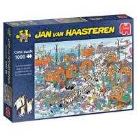 Jumbo Jan van haasteren legpuzzel - zuidpool, 1000st. - thumbnail