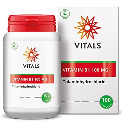 Vitamine B1 100 mg - 100 capsules - thumbnail