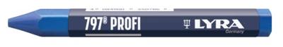 Lyra merkkrijt Profi 797 blauw (12x)