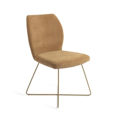 Jesper Home Ikata eetkamerstoel Honey Harvest cross gold