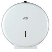 Toiletpapierdispenser Tork T1 jumbo wit 246040 - thumbnail