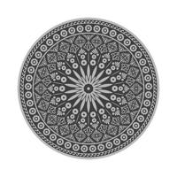 Esschert Design Tuintapijt Grijs Rond 170 cm - thumbnail