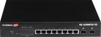 EDIMAX GS-5208PLG V2 Netwerk switch 8 + 2 poorten - thumbnail