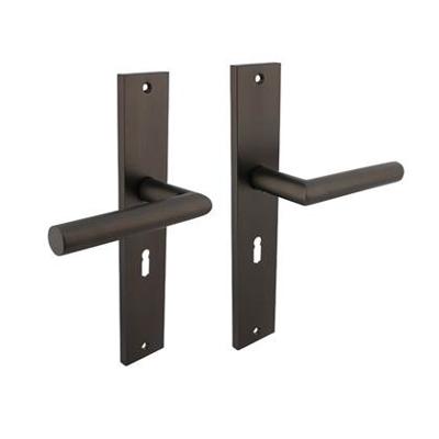 Intersteel DeurklinkBastian sleutelgat 56mm antraciet - 0029.174324