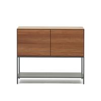 Kave Home Dressoir 'Vedrana' Walnoot, 98cm - thumbnail