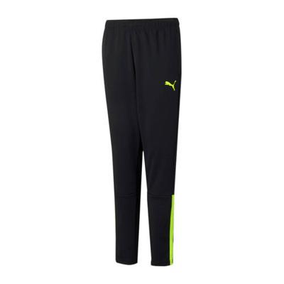 Puma trainingsbroek zwart/geel Puma trainingsbroek zwart/geel