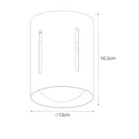 QAZQA Design plafondlamp zwart - Yana - thumbnail