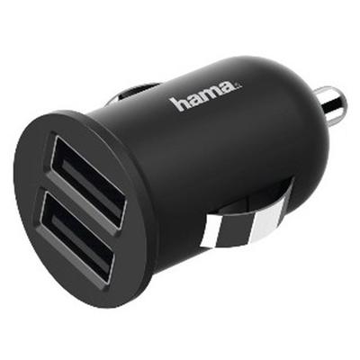 Hama Dubbele autolader 2x USB 2.4A