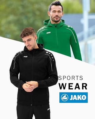 JAKO M9450K Polyesterpak Met Kap Classico Kids - Zwart - 164 JAKO M9450K Polyesterpak Met Kap Classico Kids - Zwart - 164