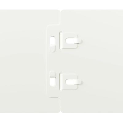 VidaXL Gazonranden 50 st 10x103 cm koudgewalst staal wit VidaXL Gazonranden 50 st 10x103 cm koudgewalst staal wit