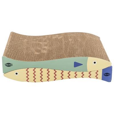 Krabpaal voor Katten Trixie Crème Munt Karton 40 × 30 × 11 cm (2 Onderdelen) (2 Stuks)