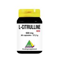 SNP L-Citrulline 500mg puur 60 Capsules - thumbnail