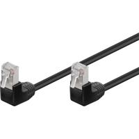goobay Patchkabel Cat 5e 2x90° F/UTP 3m - thumbnail