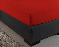 Dreamhouse - Hoeslaken Enkel Jersey - Rood - 160/180 x 200 - thumbnail