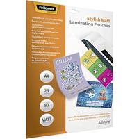 Fellowes lamineerhoes Admire Stylish Matt Enhance80 ft A4, 160 micron (2 x 80 micron), pak van 25 stuks - thumbnail