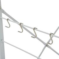 VidaXL Magnetronkast 60x39,6x79,5 cm bewerkt hout wit - thumbnail