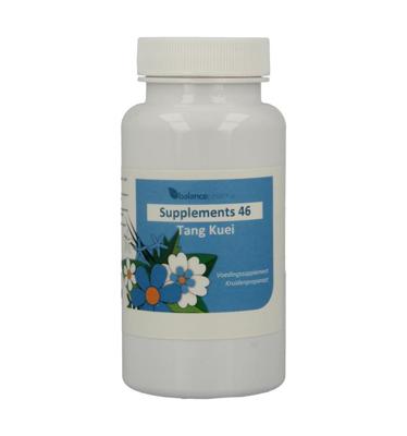Supplements 46 Tang kuei 90 Vegetarische capsules Supplements 46 Tang kuei 90 Vegetarische capsules