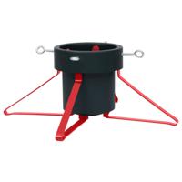 Kerstboomstandaard 46x46x19 cm groen en rood - thumbnail