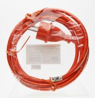 AS Schwabe 70911 Aansluitkabel Stroom Oranje 3.00 m - thumbnail