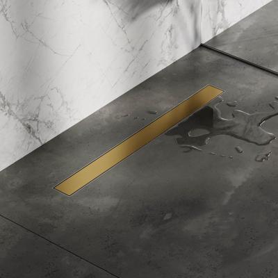 Brauer Douchegoot met Multifunctioneel Rooster en Flens - 70 cm - Goud Geborsteld Pvd