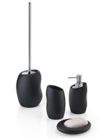 Zeephouder Sapho Iside Vrijstaand 15.2x2.9x11.5 cm Polyresin Mat Zwart - thumbnail