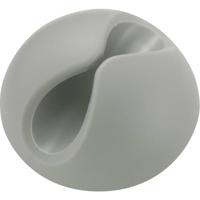 TRU COMPONENTS Kabelhouder Zelfklevend 547611 Bundel-Ø (bereik) 9 mm (max) Grijs 1 stuk(s) - thumbnail