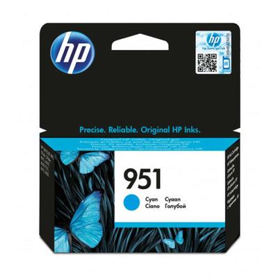 HP inktcartridge 951, 700 pagina's, OEM CN050AE, cyaan HP inktcartridge 951, 700 pagina's, OEM CN050AE, cyaan