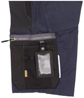 Blåkläder Short met stretch en spijkerzakken 15981343 | Donker marineblauw/Zwart | Maat 50 - 7330509721995 - thumbnail