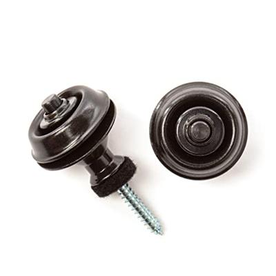 Dunlop SLS1033BK Straplok Strap Retainers Dual Design Black Dunlop SLS1033BK Straplok Strap Retainers Dual Design Black