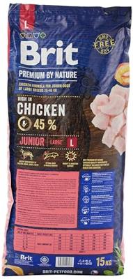 BRIT Premium by Nature Junior L Chicken - droog hondenvoer - 15 kg