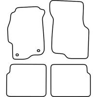 Automatten passend voor Honda Civic 5 deurs 1995-1998 TMHO507 - thumbnail