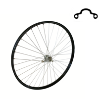 Shimano Achterwiel 28x1 1/2 zwart, remnaaf, spaak 13, westwood profiel aluminium velg - thumbnail