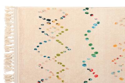 Tapijt DKD Home Decor 60 x 240 x 0,7 cm Polyester Multicolour Ruiten Tapijt DKD Home Decor 60 x 240 x 0,7 cm Polyester Multicolour Ruiten