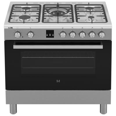 Etna FG190RVS Gasfornuis Grijs