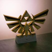 The Legend Of Zelda Hyrule Crest Lamp - thumbnail