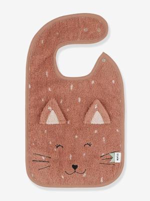 Badstof slabbetje met dierenkop TRIXIE nude