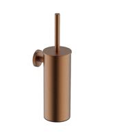 Toiletborstel met Houder Wiesbaden Alonzo Brons Koper - thumbnail