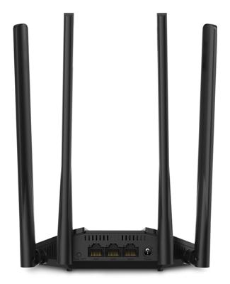 Mercusys MR30G draadloze router Gigabit Ethernet Dual-band (2.4 GHz / 5 GHz) Zwart