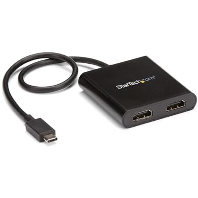 StarTech.com USB-C naar 2x HDMI multi-screen splitter - 2-poorts MST-hub (MSTCDP122HD)