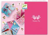 Origami - Happertje Bloemen van DJECO roze - thumbnail