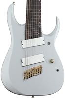 Ibanez RGDMS8 Axe Design Lab Classic Silver Matte 8-snarige elektrische gitaar - thumbnail