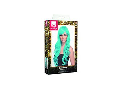 Desire pruik lang aqua