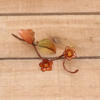 Bonbon doosjes - Chocolade doosje - Bruin glas bloem - 24 stuks - thumbnail