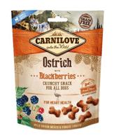 Carnilove crunchy snack struisvogel / zwarte bes - thumbnail